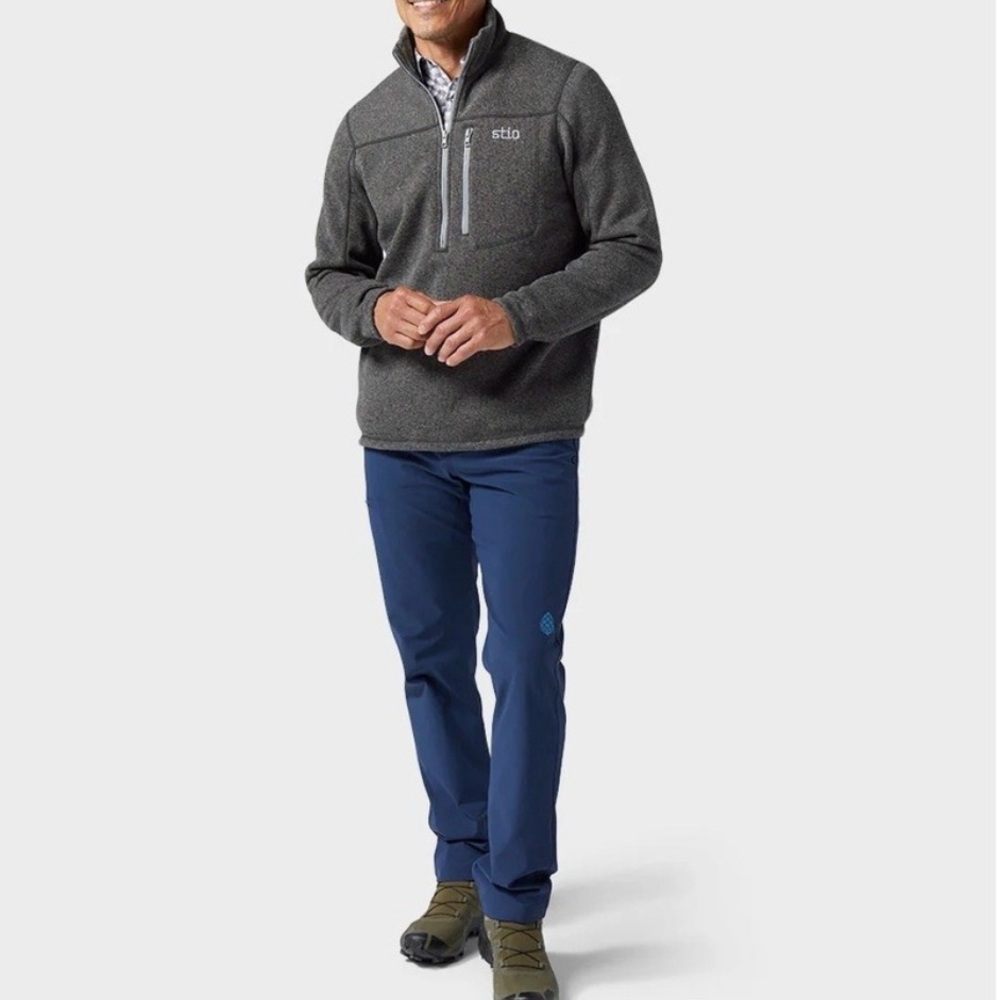 Stio Men’s Wilcox Fleece Half Zip NWT